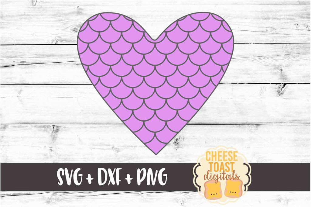 Download Mermaid Scales Heart Svg Free And Premium Svg Files Cheese Toast Digitals