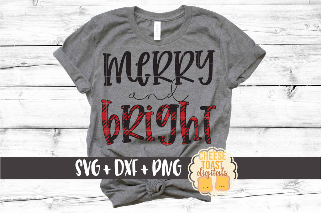 Download Merry And Bright Svg Free And Premium Svg Files Cheese Toast Digitals