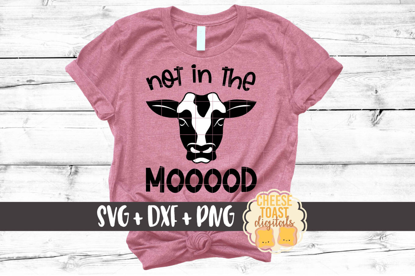 Download Not In The Mooood Cow Svg Free And Premium Svg Files Cheese Toast Digitals