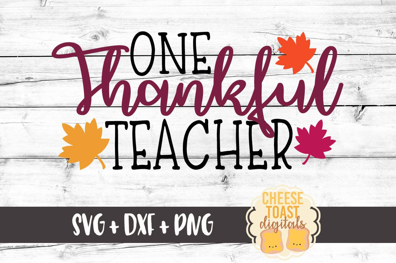 Download One Thankful Teacher Svg Free And Premium Svg Files Cheese Toast Digitals