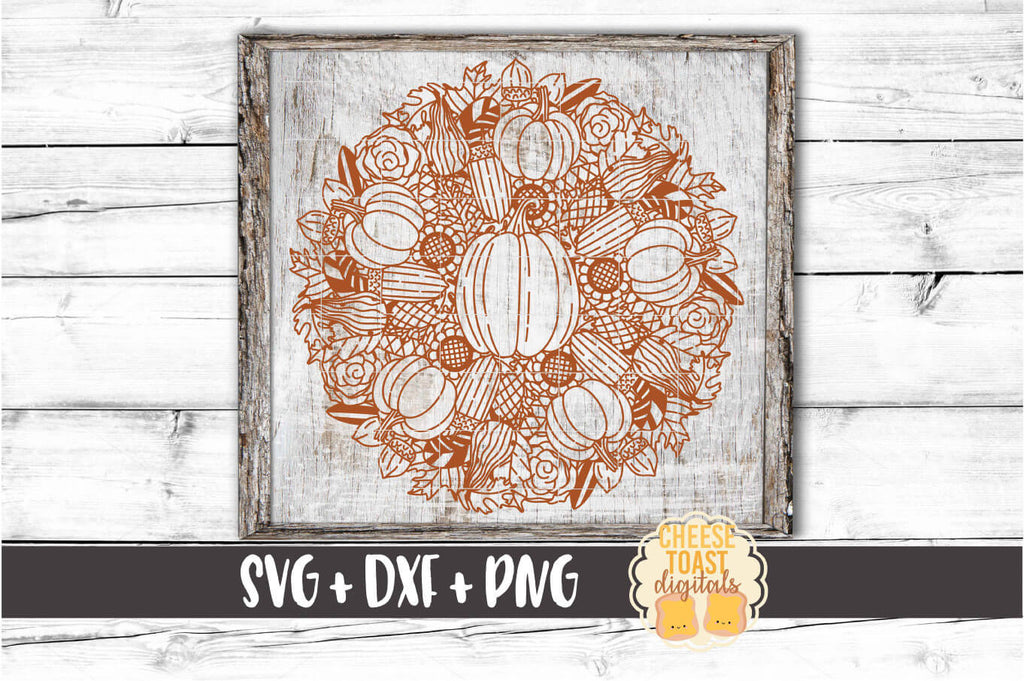 Pumpkin Gourd Mandala Svg Free And Premium Svg Files Cheese Toast Digitals