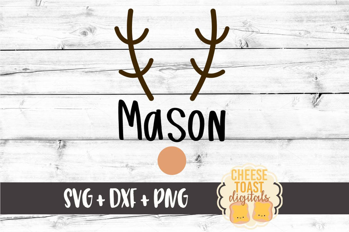 Download Personalized Boy Reindeer SVG - Free and Premium SVG Files ...