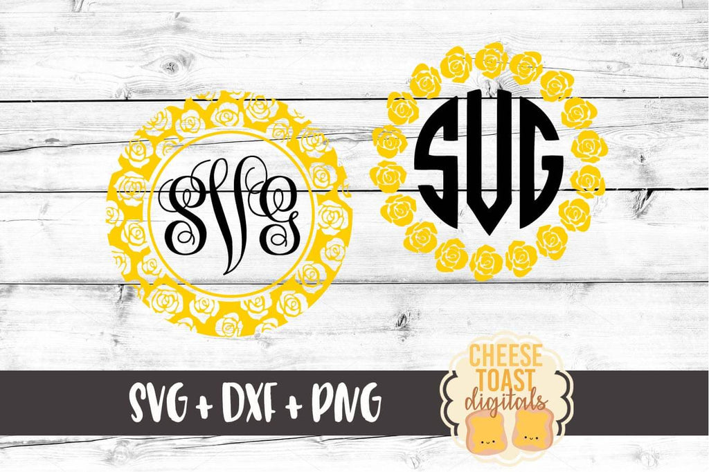 Download Rose Monogram Frames SVG - Free and Premium SVG Files ...