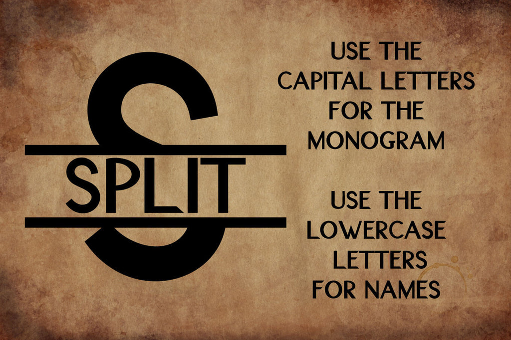 font names for monogram