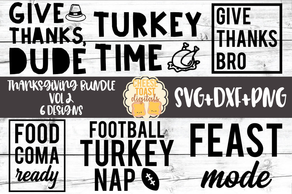 Download Thanksgiving Svg Bundle Vol 2 Free And Premium Svg Files Cheese Toast Digitals