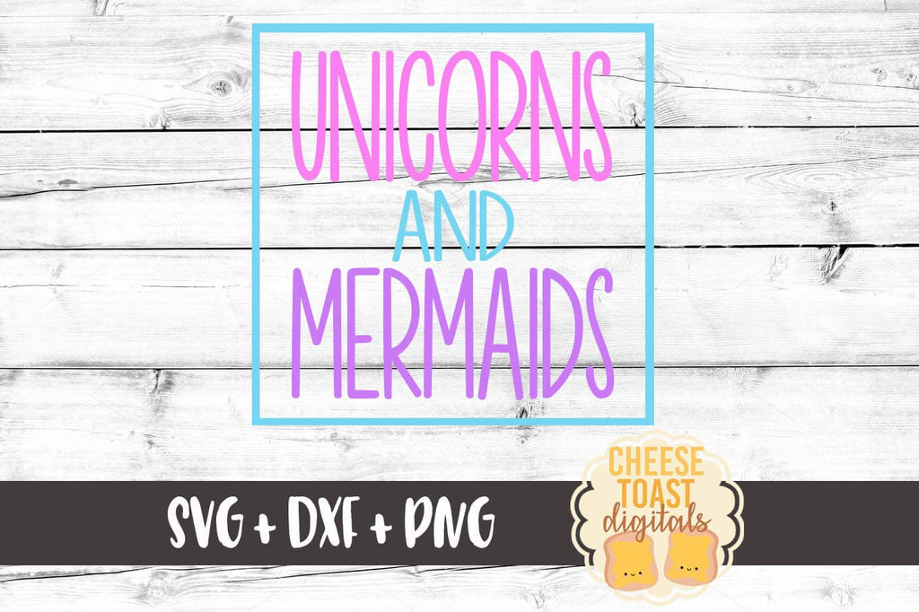 Unicorns and Mermaids SVG - Free and Premium SVG Files ...