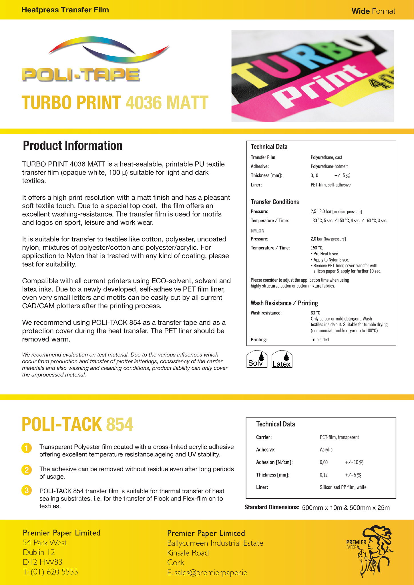 POLI-TAPE Turbo Print