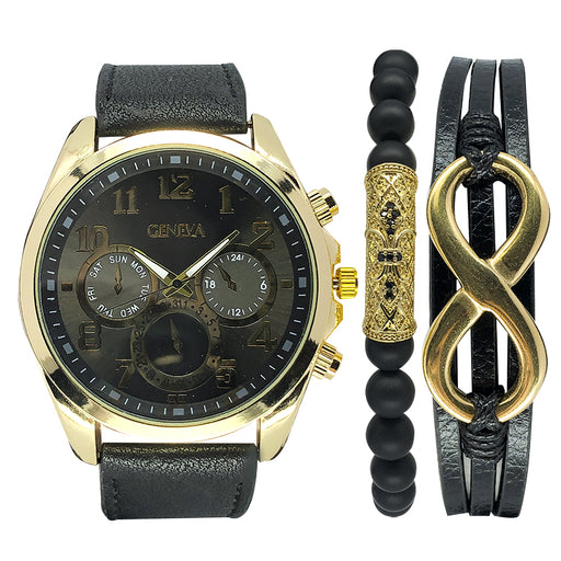 Set Reloj Más Pulseras Blacktie Hombre 12101-4