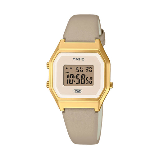 Reloj Casio Retro La680wa 2c Digital Mujer Original Plateado