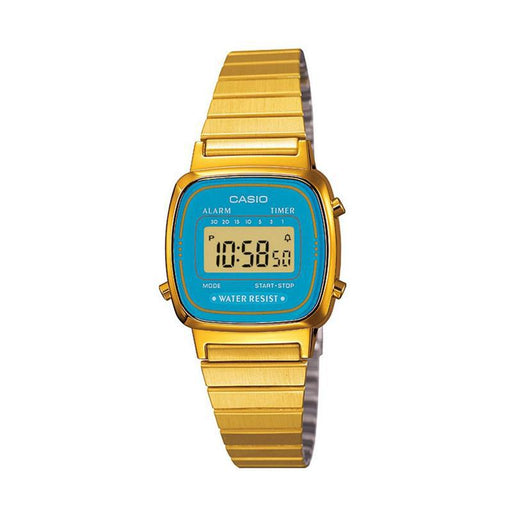 RELOJ CASIO MUJER LA 670WEGB 1B