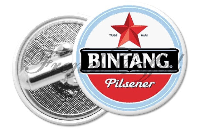 Bintang Beer Logo Frenchcuffed Discount Custom Front View Gambar