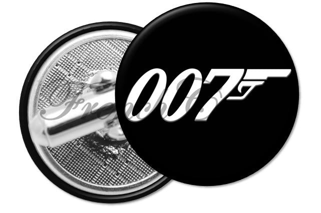 James Bond 007 Cufflinks by FrenchCuffed - Discount and Custom ...