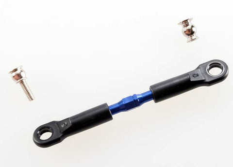 Traxxas Turnbuckle, Aluminum (blue-anodized), Camber Link, Front, 39mm (1) (3737A)