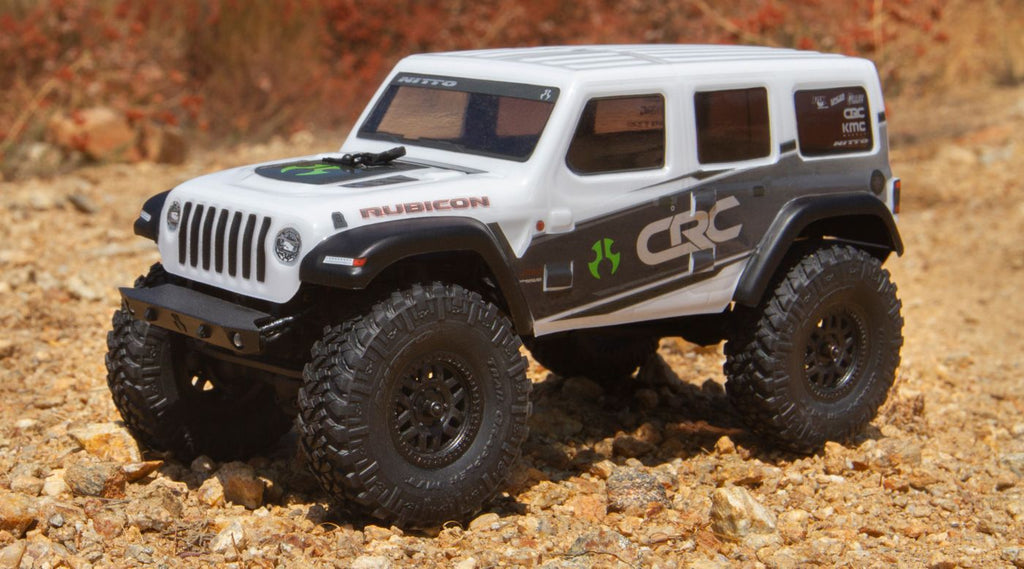 Axial 1/24 SCX24 2019 Jeep Wrangler JLU CRC Rock Crawler 4WD RTR, (Whi –  Friendly Hobbies