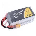 Tattu 850mAh 14.8V 75C 4S1P Lipo Battery Pack with XT30 plug
