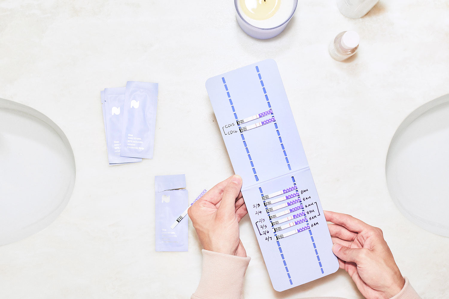 Ovulation Kits: Ovulation Strips, Cup & Tracker