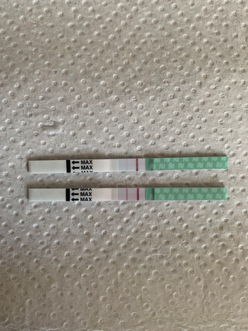 Positive pregnancy test result