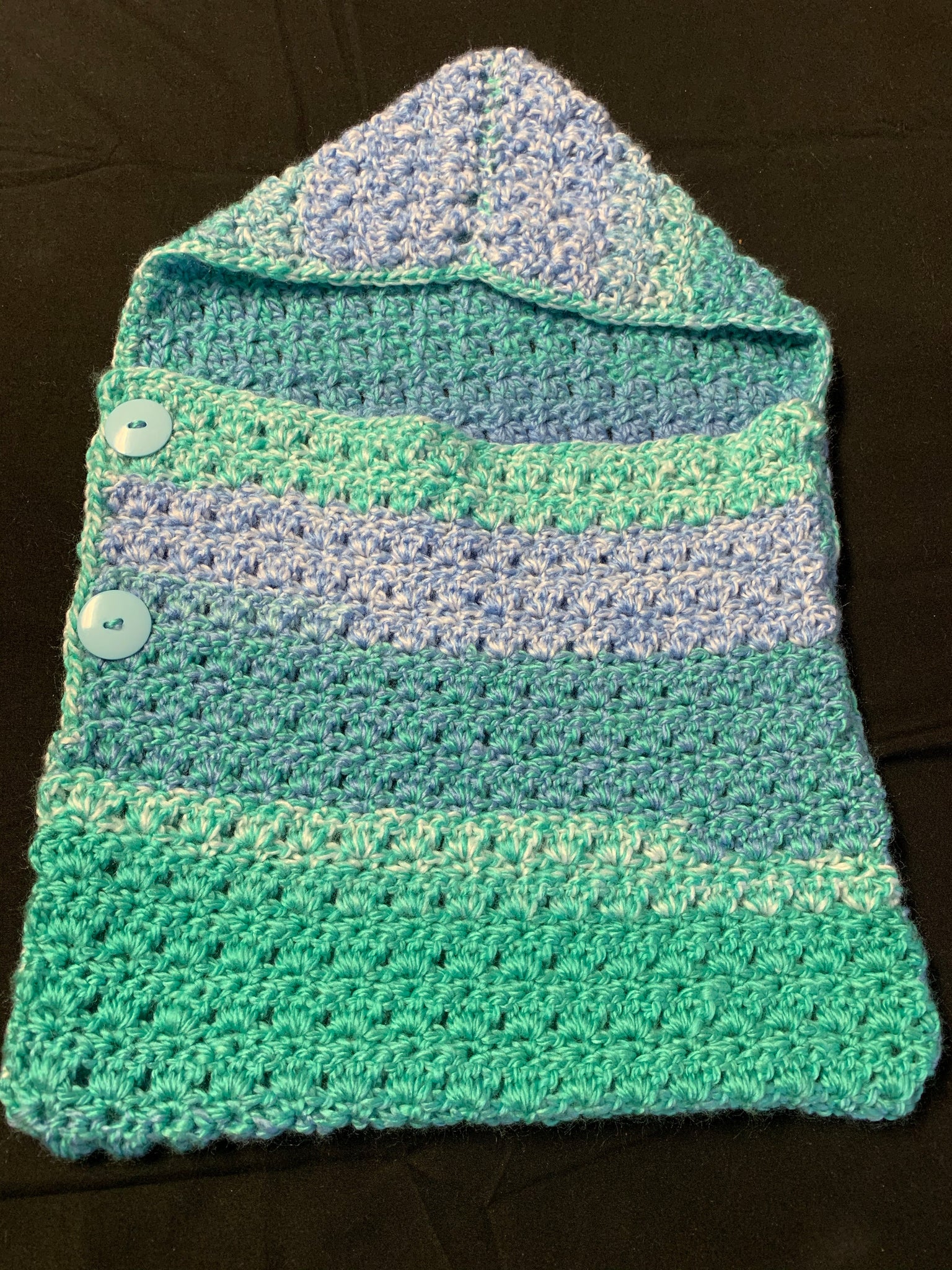 crochet baby sleep sack