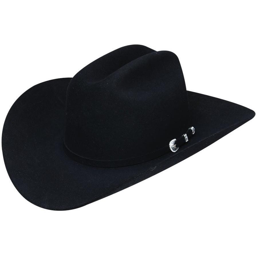 STETSON Men's Black 10X Shasta Fur Felt Cowboy Hat – Rodeo Boots