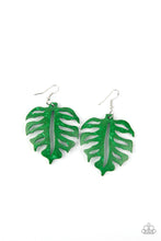 Load image into Gallery viewer, Shake Your PALMS PALMS - Green Earrings