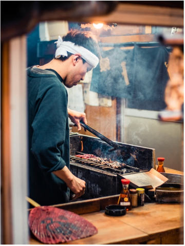 Japanese grilling