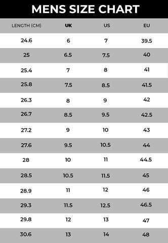 Size Chart-