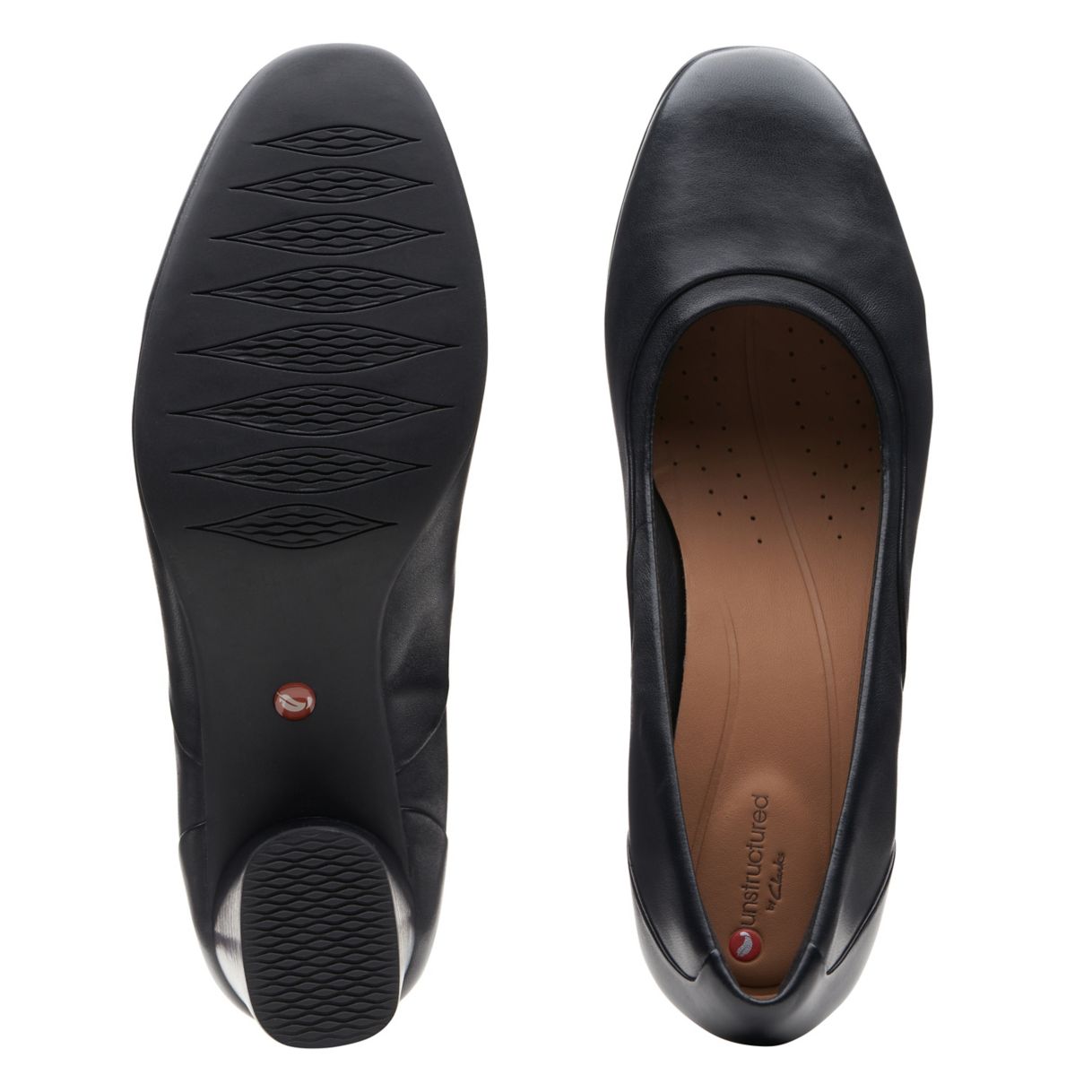 Un Cosmo Step Black Leather – Clarks 