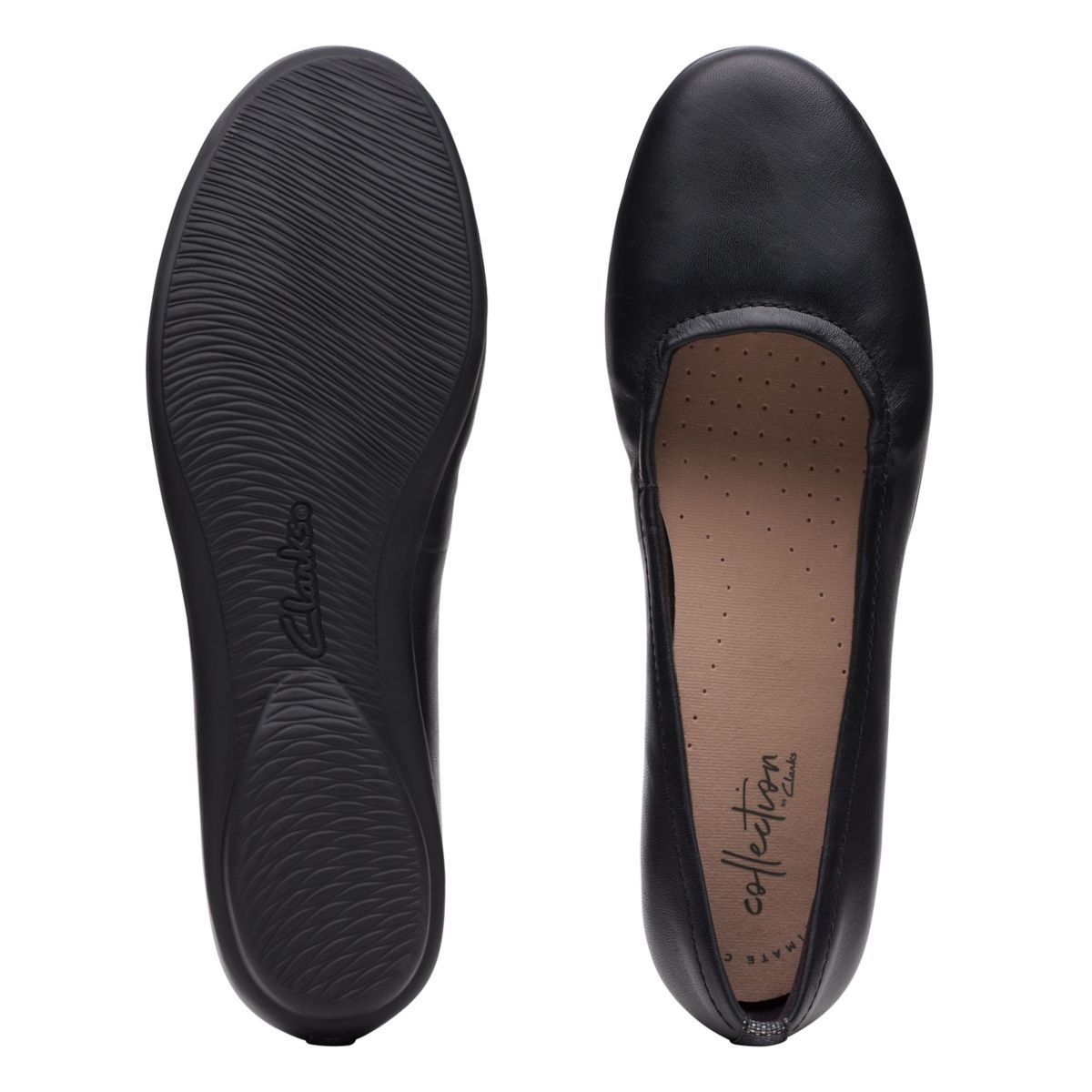 clarks soft cushion flats