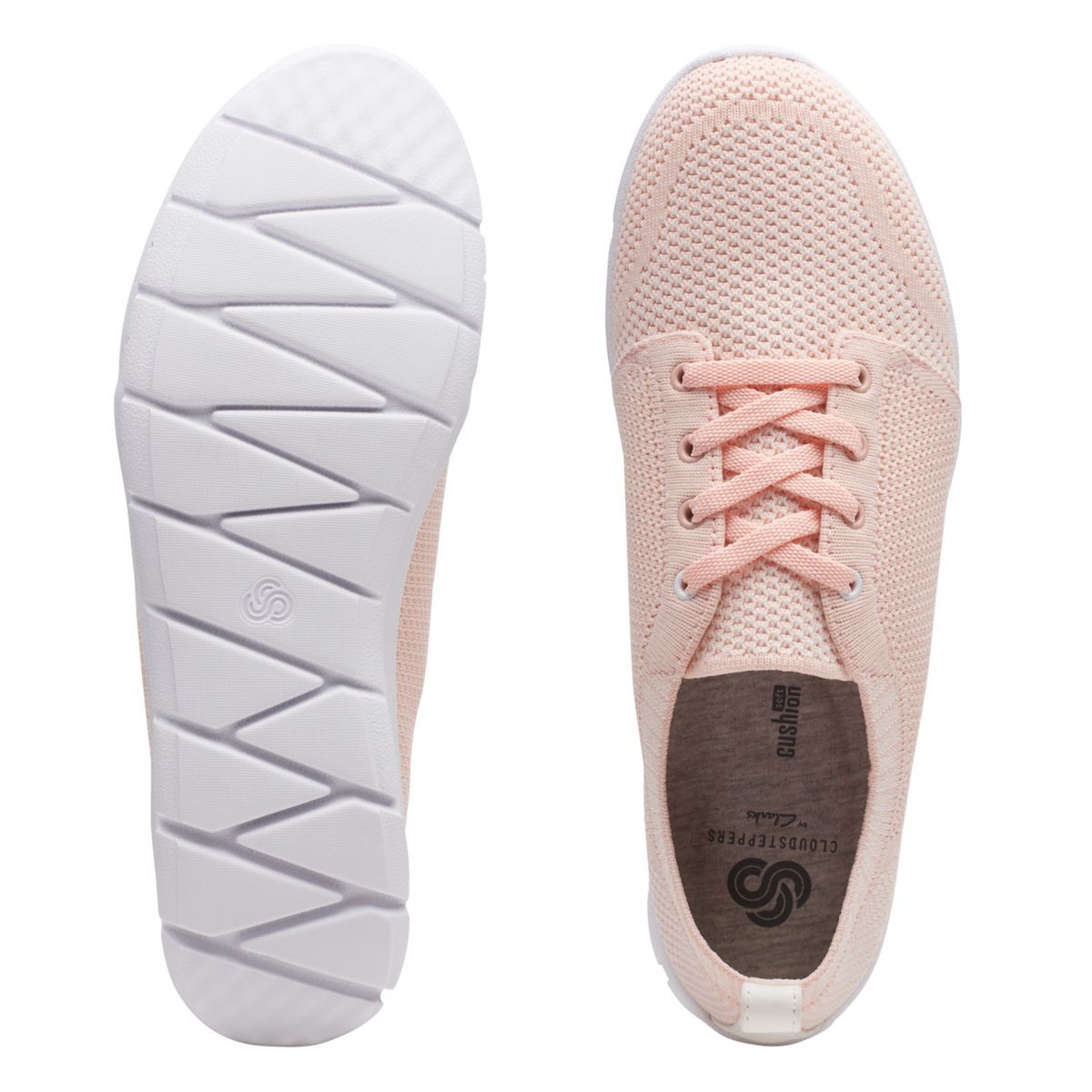 clarks cloudsteppers pink