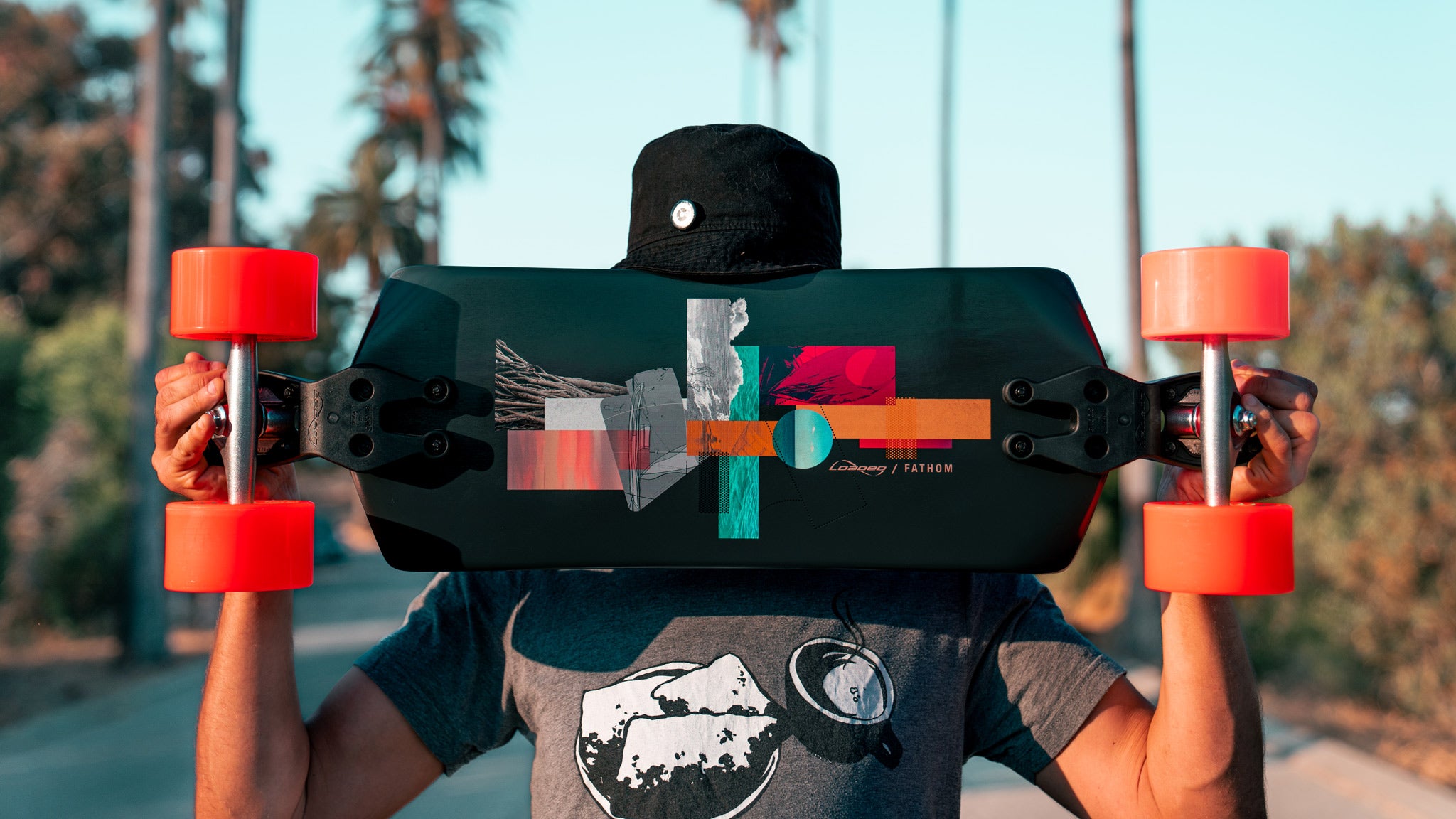 Fathom | Distance and Commuting Longboard Skateboard | Loaded Boards