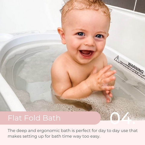 the flat fold bath