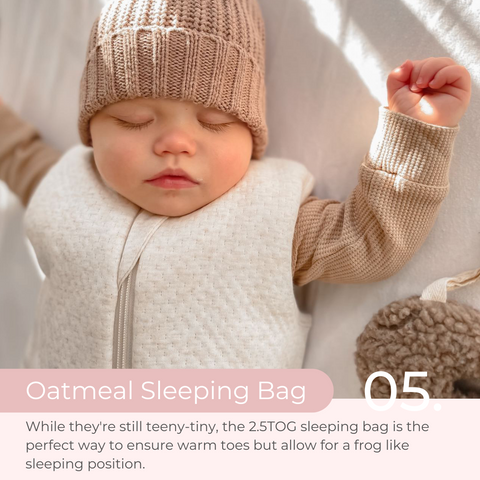 Oatmeal Sleeping bag