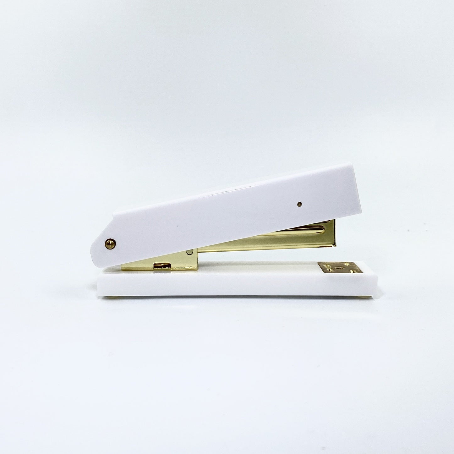 White Gold Acrylic Stapler