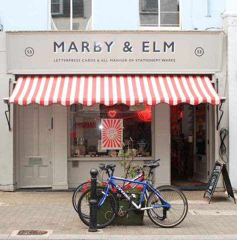 Marby and Elm on Exmouth Market