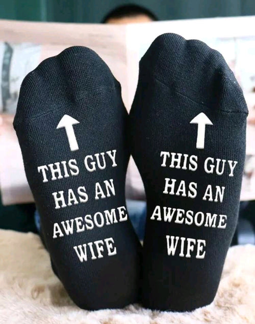 Awesome Wife socks