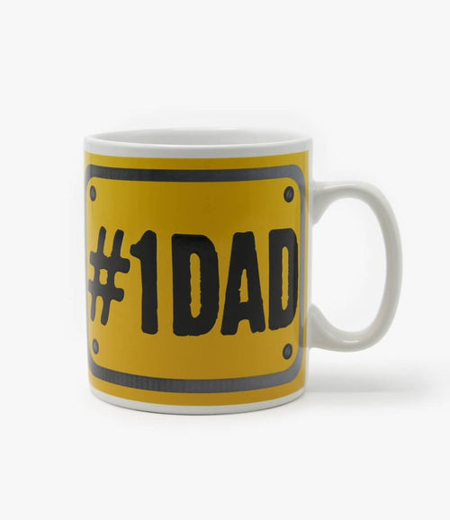 #1 Dad Jumbo mug