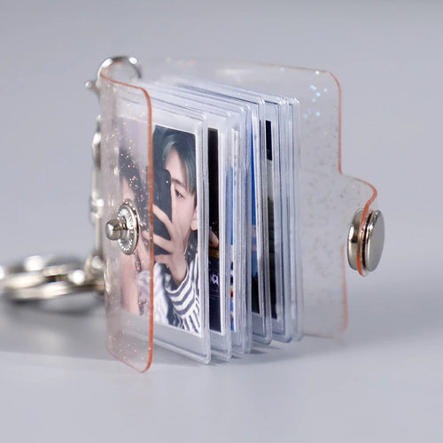 Personalised Mini Photo Album Keyholder