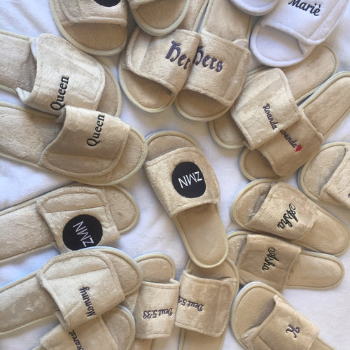 Personalised slippers