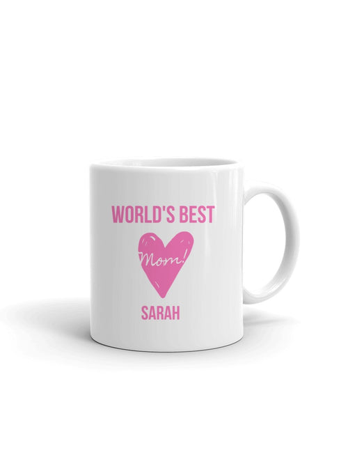 Best mom pink mug