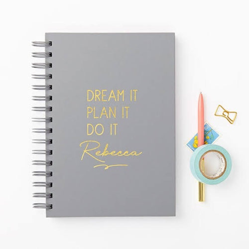 Personalised Notebook - Text
