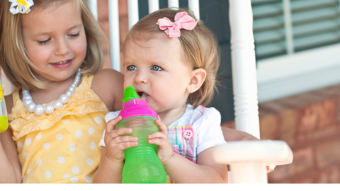 Teaching Baby to Use Cups + Straw Cups - Solid Starts