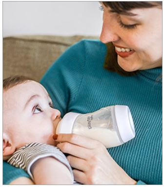 switching from breastmilk to formula at 1 month
