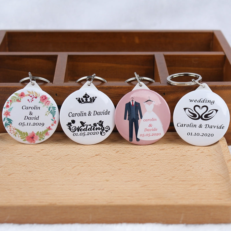 wedding keychain souvenirs