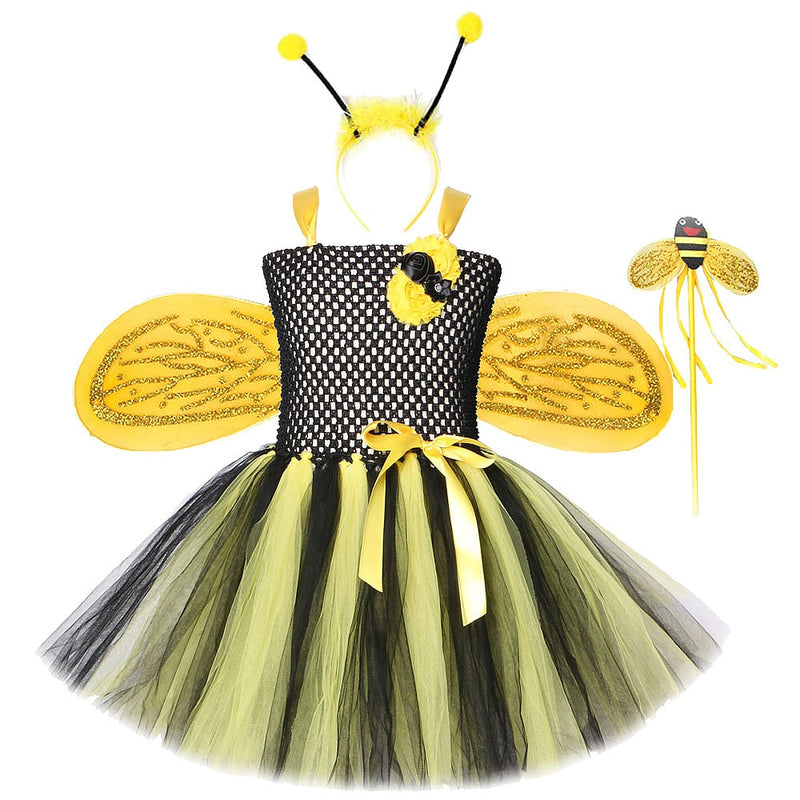 Honeybee costume for Girls ( 12mths-12yrs) - Nirvanafourteen