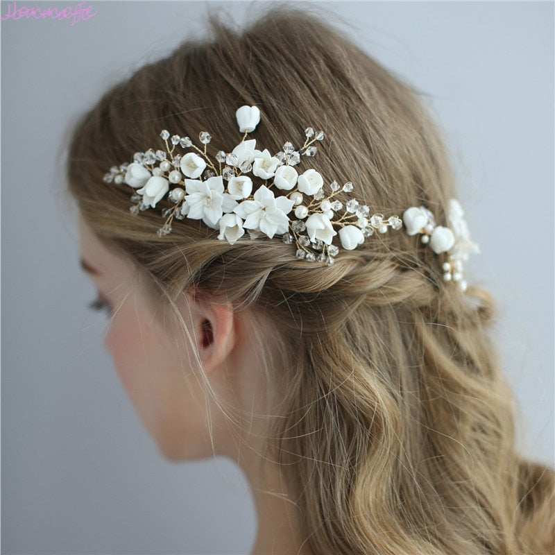 wedding hair jewelry combs