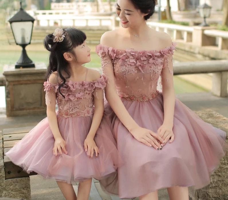 mommy and me dresses wedding