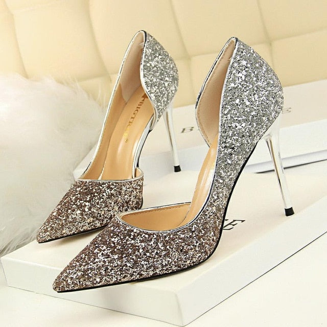 heels bling bling