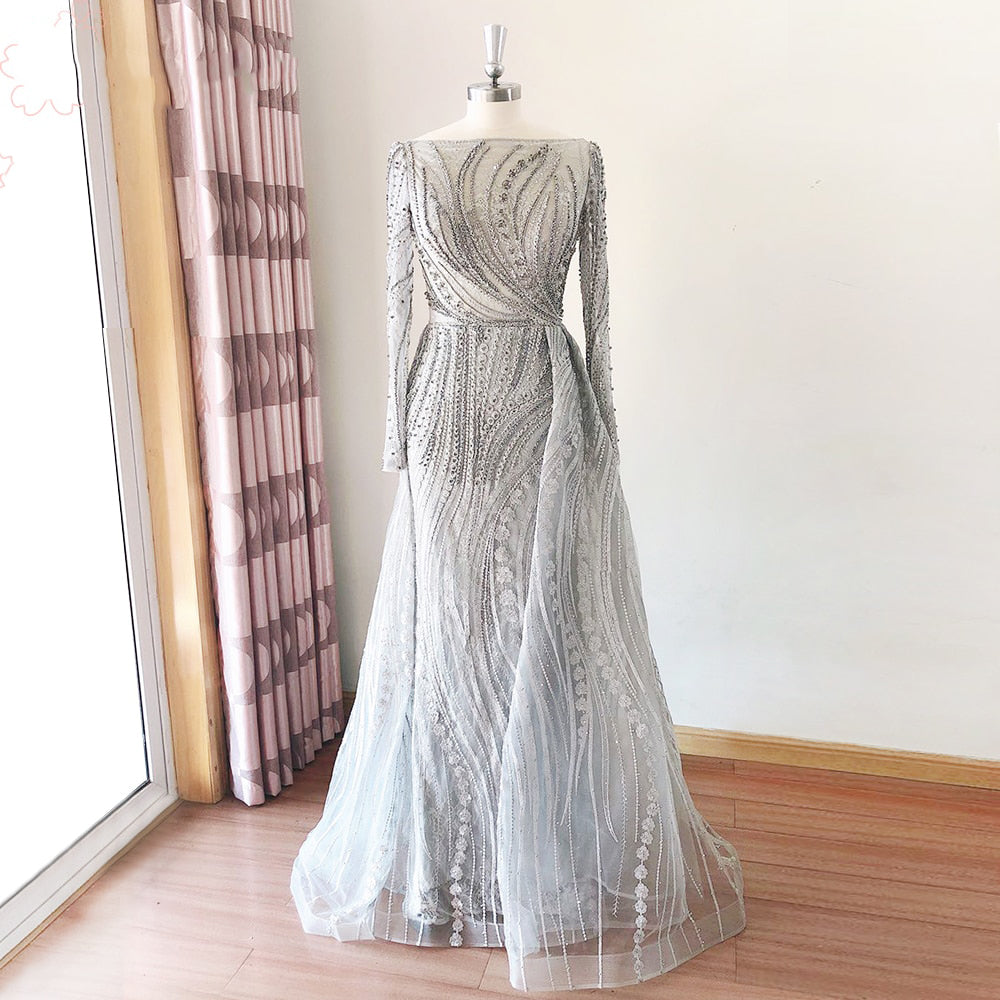 LG415 Handmade beading Evening Gown Dresses( 2 Colors ) - Nirvanafourteen