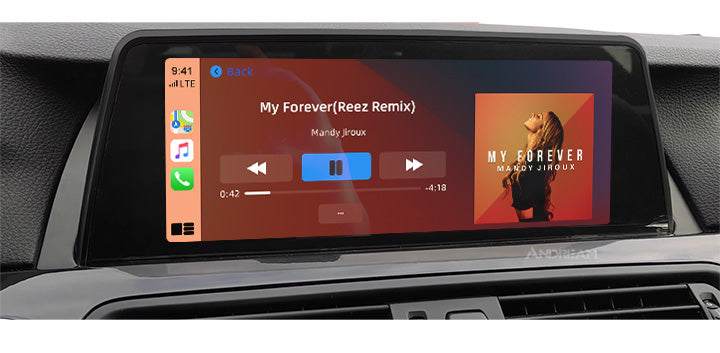 10,25 Zoll Wireless CarPlay Android Auto Auto Multimedia für BMW F10 F