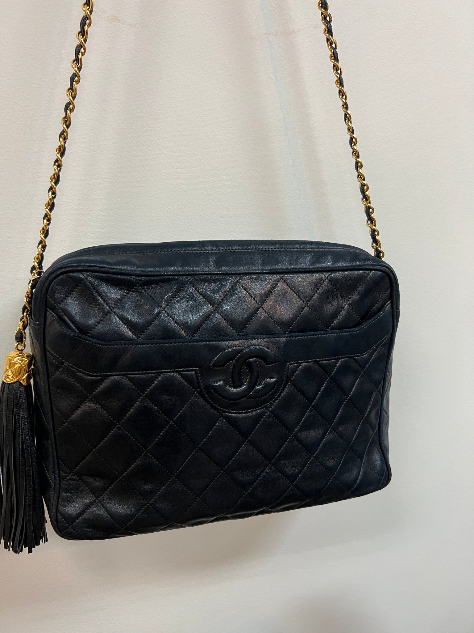 Authentic Chanel Bag Medium Black – to Rhinestones
